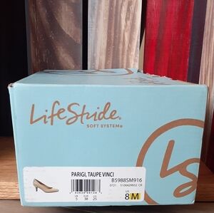 Life Stride Parigi taupe Vinci womens heels